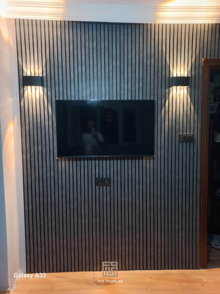 new gri siyah lambri duvar panel