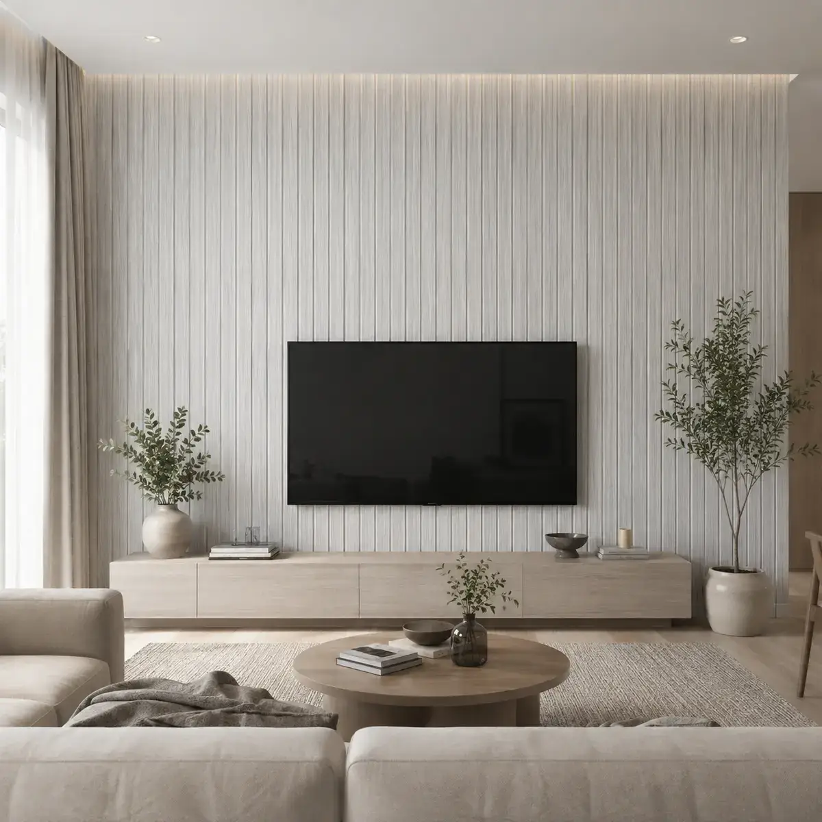 Kuzey Meşe MDF Lambri Panel – Standart Seri - Görsel 2