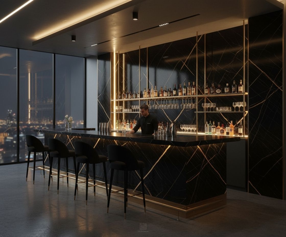 Black Abyss (PVC Mermer Panel) - Görsel 3