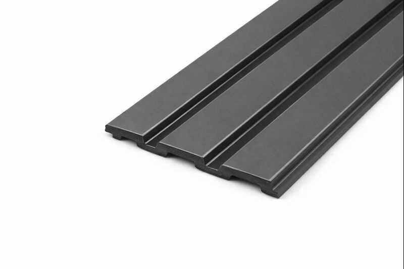 Antrasit Siyah Lambri Duvar Panel