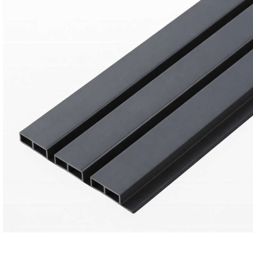 Antrasit PVC Dış Cephe Lambri Kaplaması