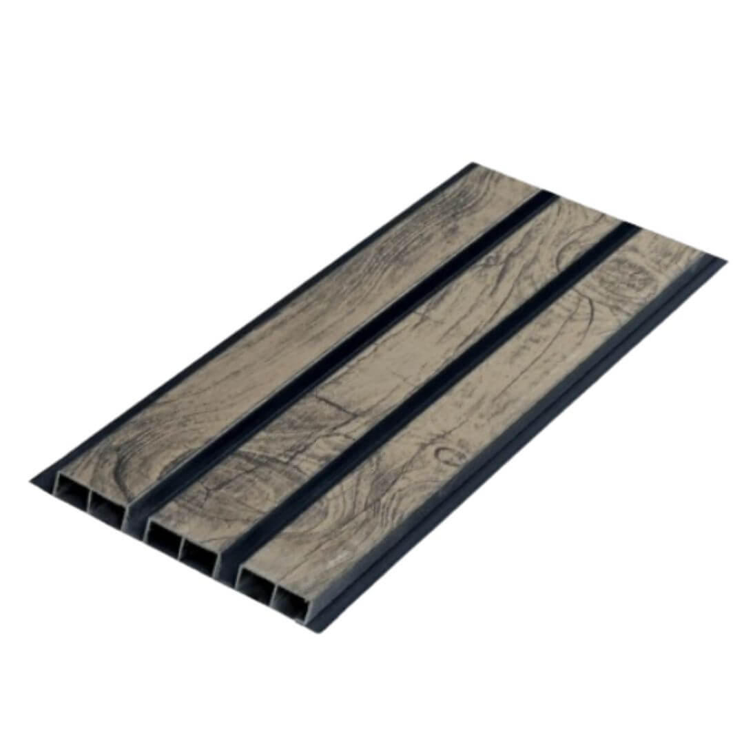 Teak PVC Dış Cephe Lambri Kaplaması